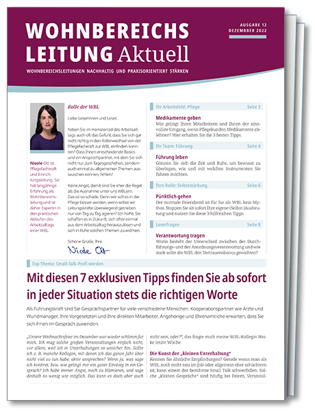 Wohnbereichsleitung aktuell